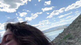 Blown into the mountains with a crazy hot sea watch