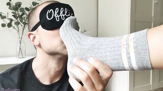 I Smell My Girlfriends Foot Into Socks