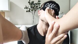 I Smell My Girlfriends Foot Into Socks