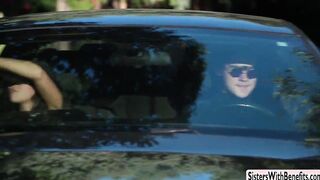 Skinny barely legal plowed stepbrothers big cock outdoors by the pool