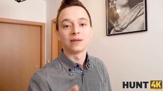 HUNT4K. Devoted lover turns in a cheater and gets penetrated