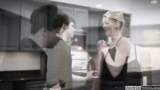 Submissive housemaid fucked by her boss