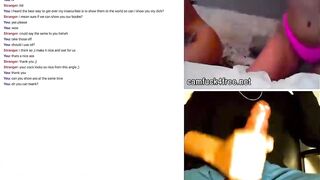 2 Cutie helping random dude cum