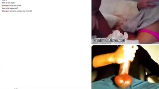 2 Cutie helping random dude cum