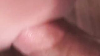 Blonde twat inside a Hot gang bang action