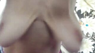 Gorgeous mom long saggy boobies.