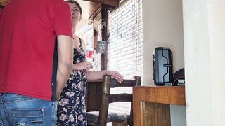Standing missionary banged! with my best friends GF