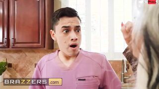 Brazzers - Black Mystique Catches Juan & Sally D'Angelo Fucking & Guess What? She Wants To Join In