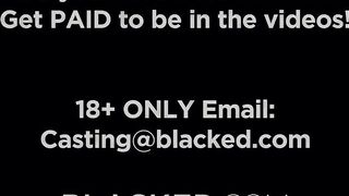 BLACKED Bored housewife needs her personal trainer's huge african penis