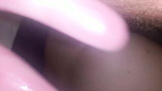 Unshaved Sara does anal