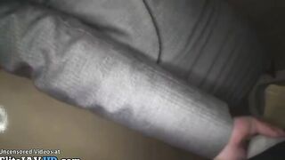 Japanese lovely assistant convinced to get oral creampie