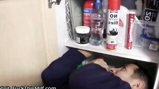 Dicksucking glam milf pounded and facialized