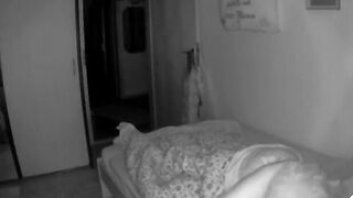 Secretly observed into bedroom