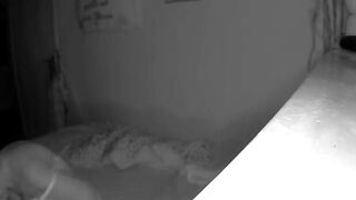 Secretly observed into bedroom