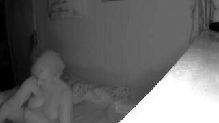 Secretly observed into bedroom