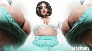 Mesmerizing Fat Assed Black Findom converts you to the Gynarchy