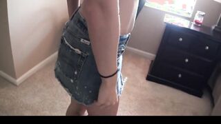 GIGANTIC TIT BAE DARK HAIRED 19 YO SLUT girlfriend CAUGHT ON MOVIE &