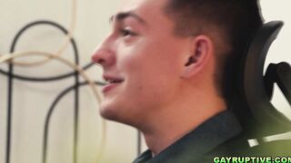 Masyn takes Carter's cock into his asshole