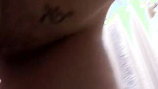 Michela from the province of Milan gets screwed while washing