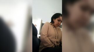 Holding The Moan During Christmas Eve Masturbation