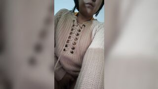 Holding The Moan During Christmas Eve Masturbation
