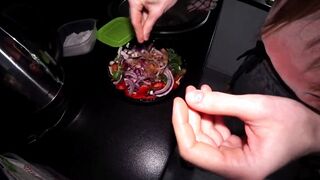 Real Cheating! Ex-Wife Cooks For Hubby And Fucks Other.Boned Me