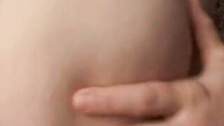 Elisa the red haired shows off by fucking 2 dicks while