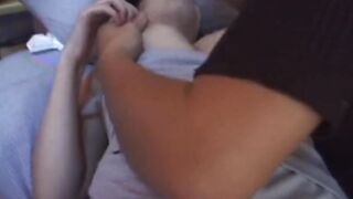 Cum drenched oriental 18 yo gets vagina nailed