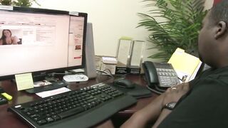 Ashlyn Rae Gets Banged! Into The Office