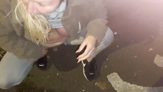 Cracky offered juice to take a jizzed on her face