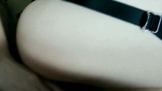 Sarah sucks and fucks in black nylons