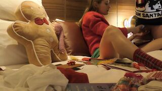 Tight Twat goddess Skinny Fit Women give Santa an Ignoring