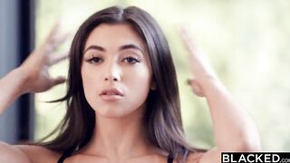 BLACKED BBC-obsessed Brooklyn seduces her new manager Rob