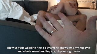 Wifey has a romantic cuckold session with her huge term bf - bull, during a SPA vacations