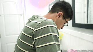 My Cool Stepaunt Makes Me a Man on New Years Eve - MyPervyFamily