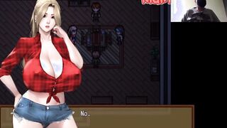 Zombie's Retreat Cap five - A milf give me a hand job and I cum on her face