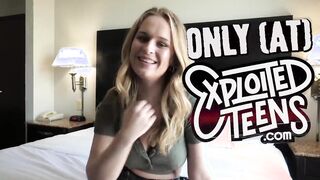 She just turned teens yo and is sucking dick on video