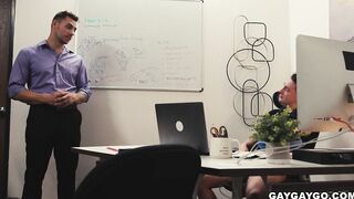 Masyn and Carter fucks in the office