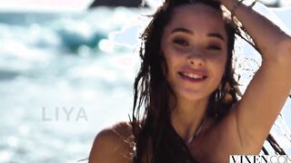 VIXEN Kinky Goddess Dark Hair has Fantasy 3-Way on Vacation