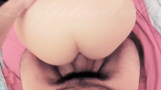 I scream with satisfaction when he breaks my booty and ejaculates into it! Amateur lovers - Noisy groaning - LadyGodivaAndMe