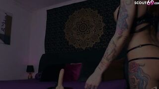 German Cuckold Filthy Talk Joi with Red Head Female Domination Eighteen Anni Angel