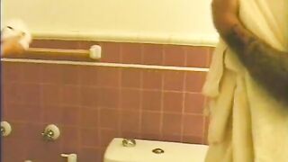 chick takes creampie on face after HEAD and dick fucking beside her Bae GF
