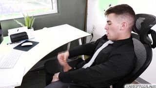 Jordan Starr fucks his employee Trevor Brooks