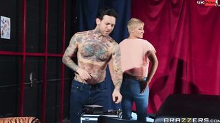 Tats, Boobies And Booty Movie With Ryan Keely, Small Hands - Brazzers Official