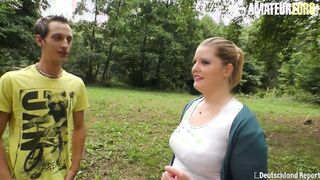 DeutschlandReport - Big Breasts Fat German Skank Seduced And Fuck