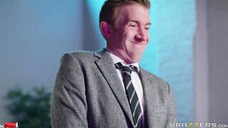 Stuck Inside The Copier Video With Valentina Ricci, Danny D - Brazzers Official