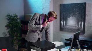Stuck Inside The Copier Video With Valentina Ricci, Danny D - Brazzers Official