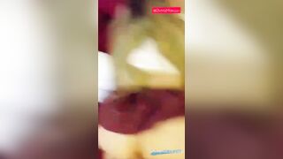 DivinaMaruuu - Private scene giving her booty and swallowing all the cum clothed as a student!