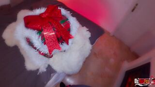 Christmas Anal boned Im opens sex gift from Stepsis