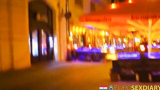 EuroSexDiary Round Ass Euro Hottie Banged! By Lucky Long Penis